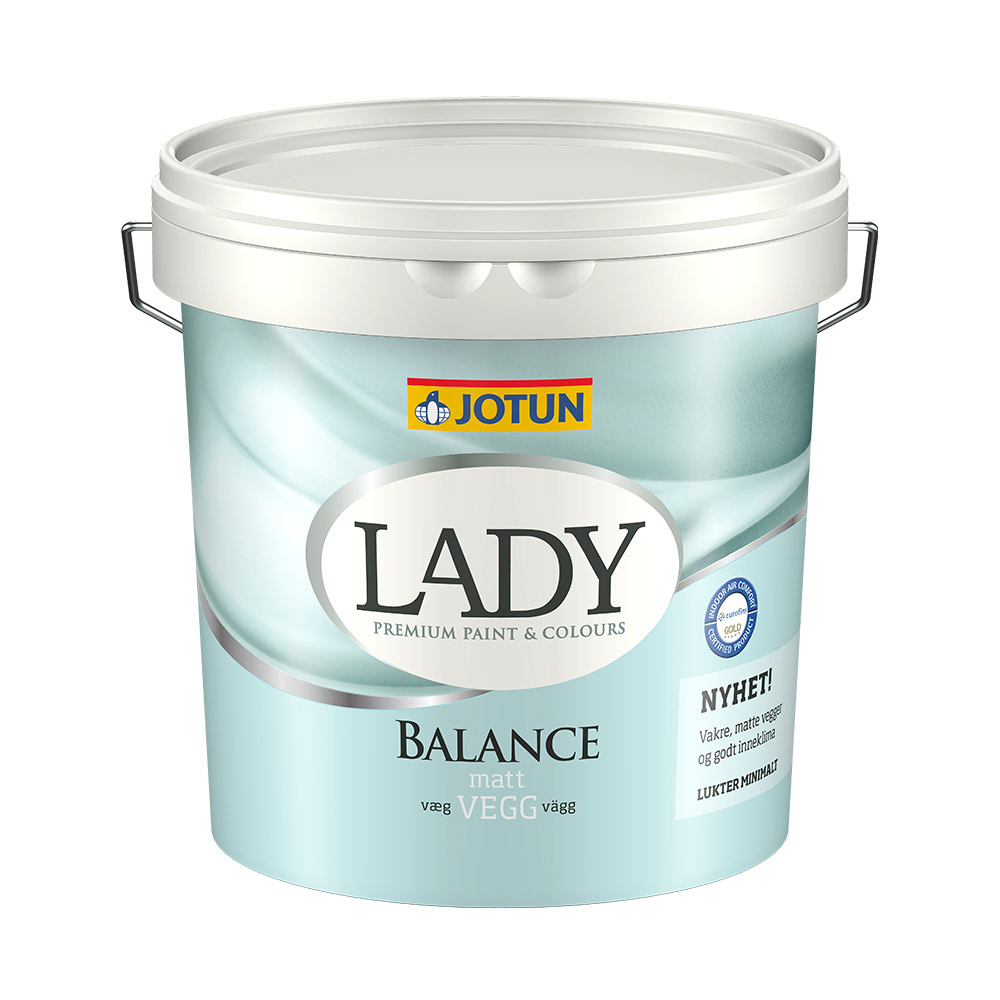 Køb Jotun Lady Balance - Vægmaling 9 L - Pris 949.00 kr.