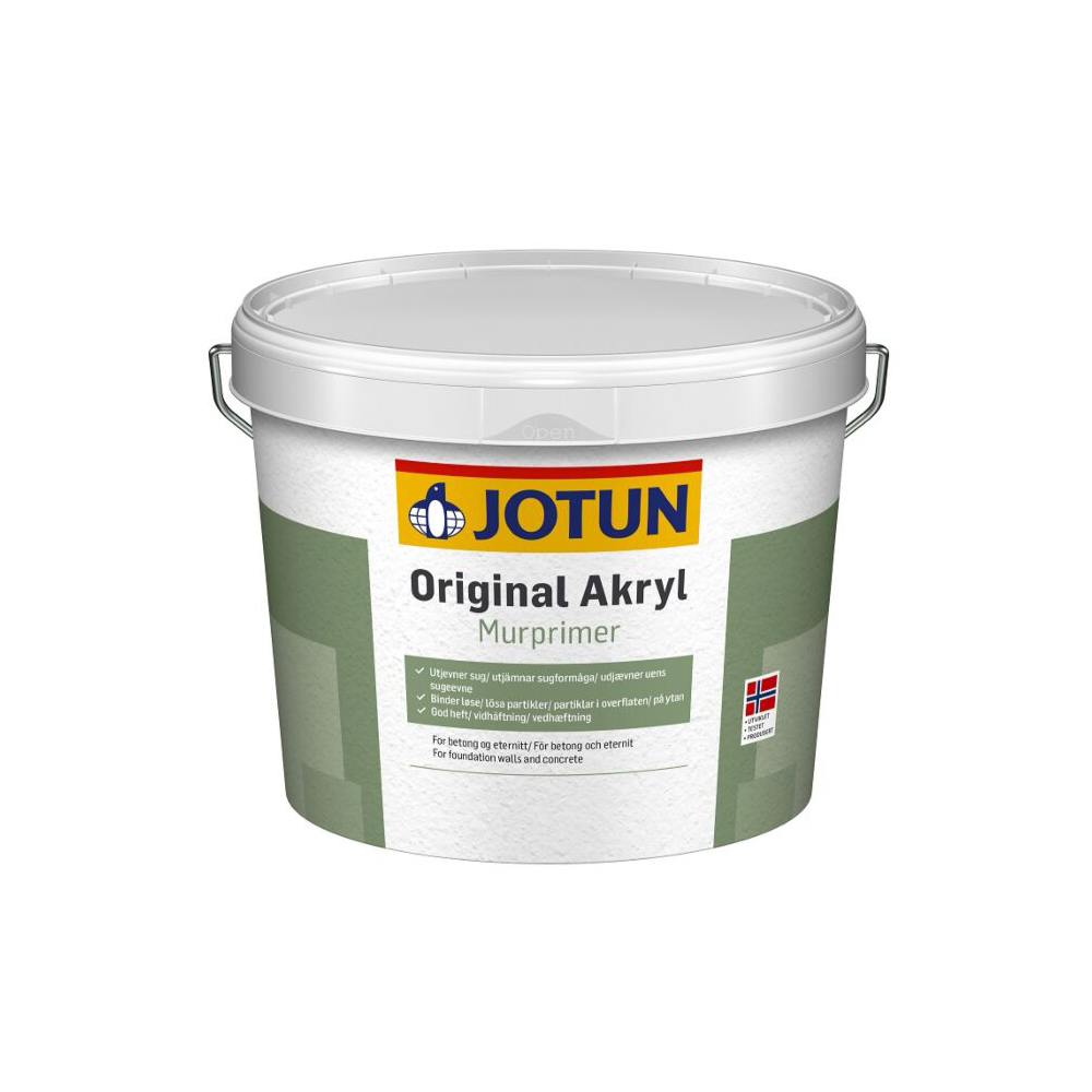Køb Jotun Original Akryl murprimer - Facadegrunder 3 L - Pris 469.00 kr.