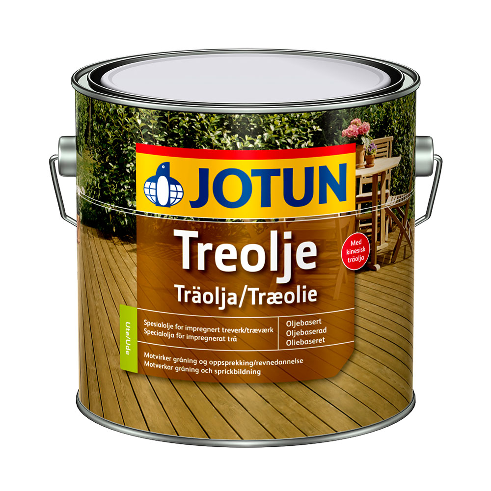 Køb Jotun Træolie - Træbeskyttelse 2,7 L - Pris 269.00 kr.