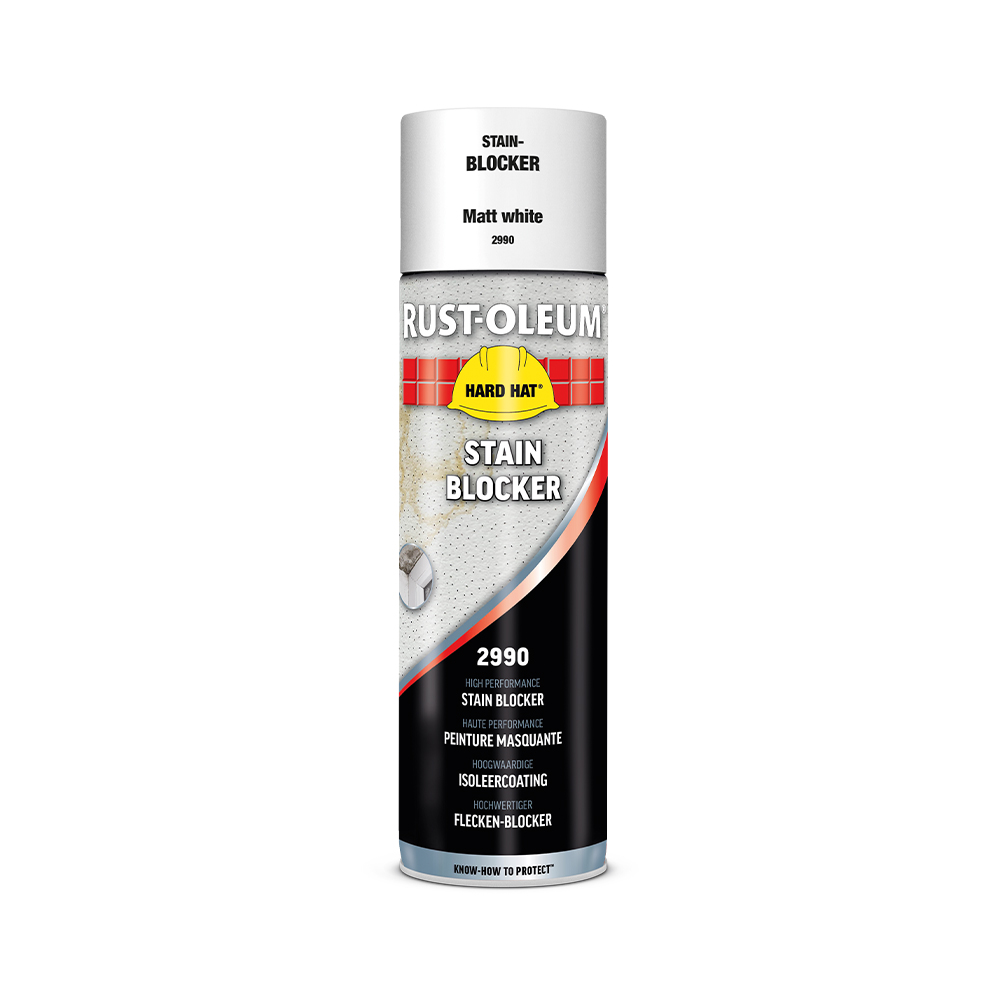 Køb Rust-Oleum Hard Hat Stain Blocker - Pletforsegler - Pris 199.00 kr.