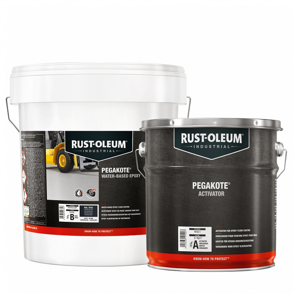 Rust-Oleum Pegakote - Vandbaseret epoxymaling 15 kg
