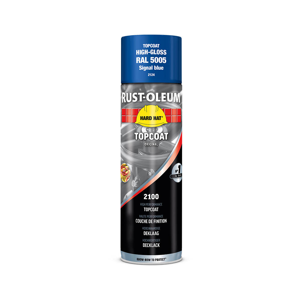 Køb Rust-Oleum Hard Hat 2100 Topmaling 500 ml. spray 500 ml (spray) - Pris 229.00 kr.