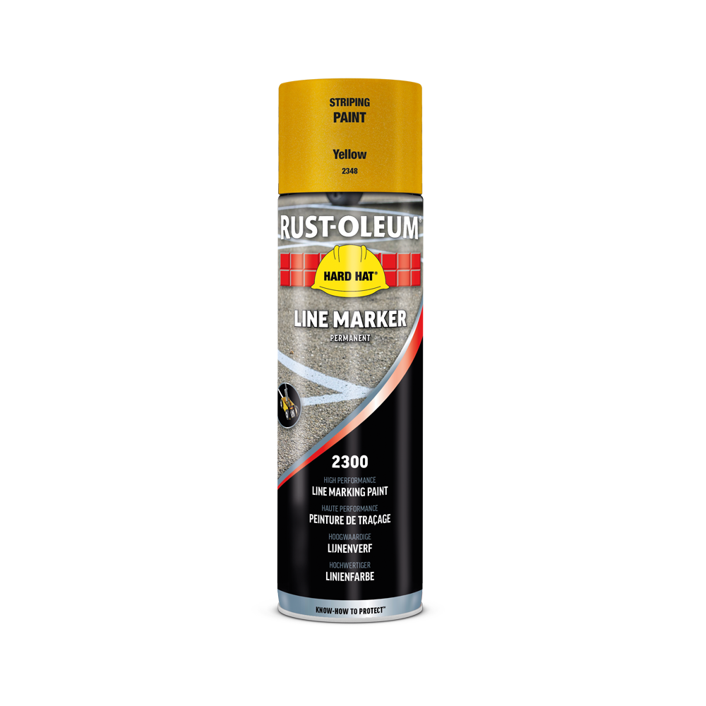 Køb Rust-Oleum Hard Hat 2300 Stribemaling 750 ml (spray) - Pris 299.00 kr.