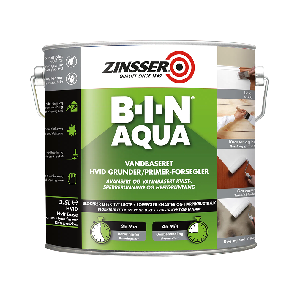 Zinsser BIN Aqua 2.5 ltr.